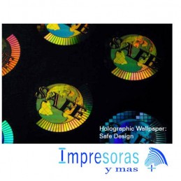 LAMINADOR HOLOGRAFICO ZEBRA 800086-075 MUNDO INFERIOR ZXP7