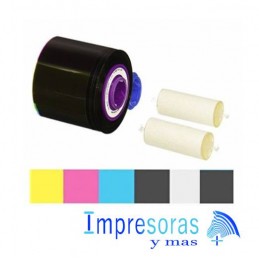 CINTA RIBBON ZEBRA PARA IMPRESORA ZXP7 TRUE COLORS COLOR YMCKOK 800077-749