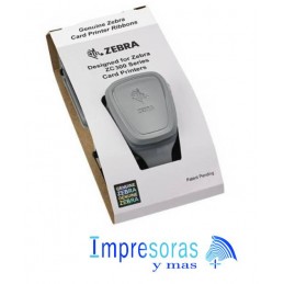 CINTA RIBBON ZEBRA PARA IMPRESORA ZC300 TRUE COLORS NEGRO K 800300-301