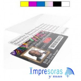 CINTA RIBBON ZEBRA 800300-562 PARA IMPRESORA ZC300 TRUE COLORS COLOR YMCPKO