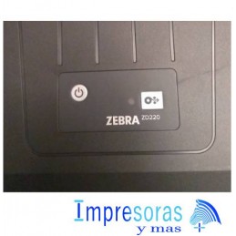 IMPRESORA DE ETIQUETAS ZEBRA ZD220 TD 4PGD 203DPIS USB ESCRITORIO ZD22042-D01G00EZ
