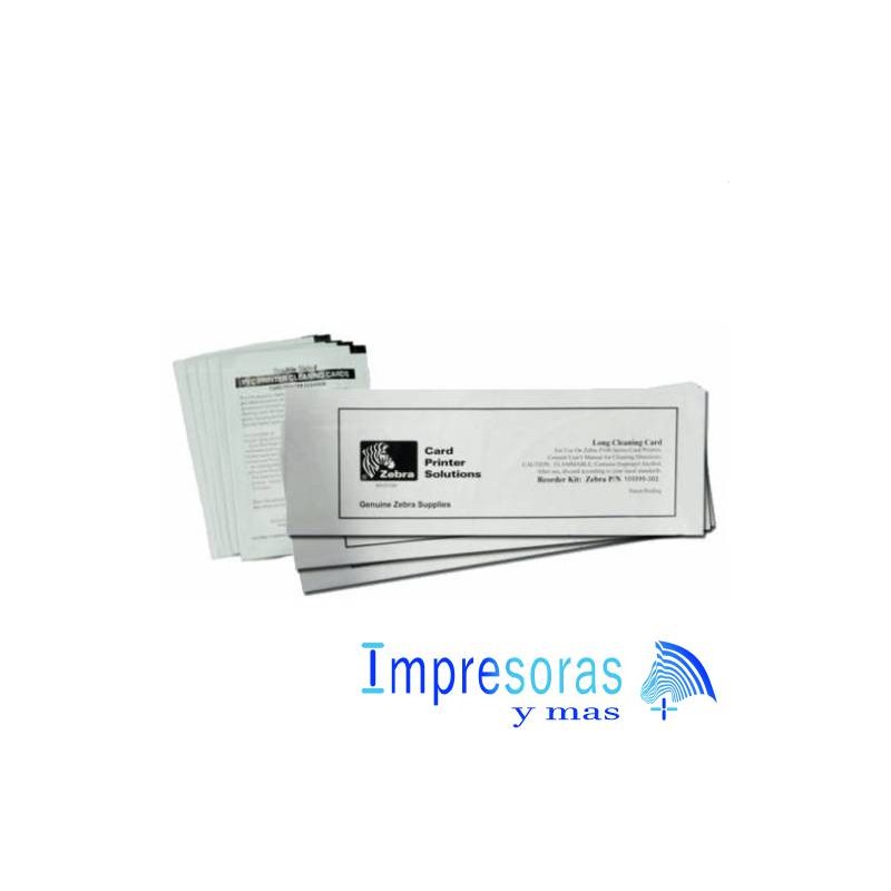 KIT DE LIMPIEZA ZEBRA 105999-701 PARA IMPRESORA ZXP7 24 TARJETAS