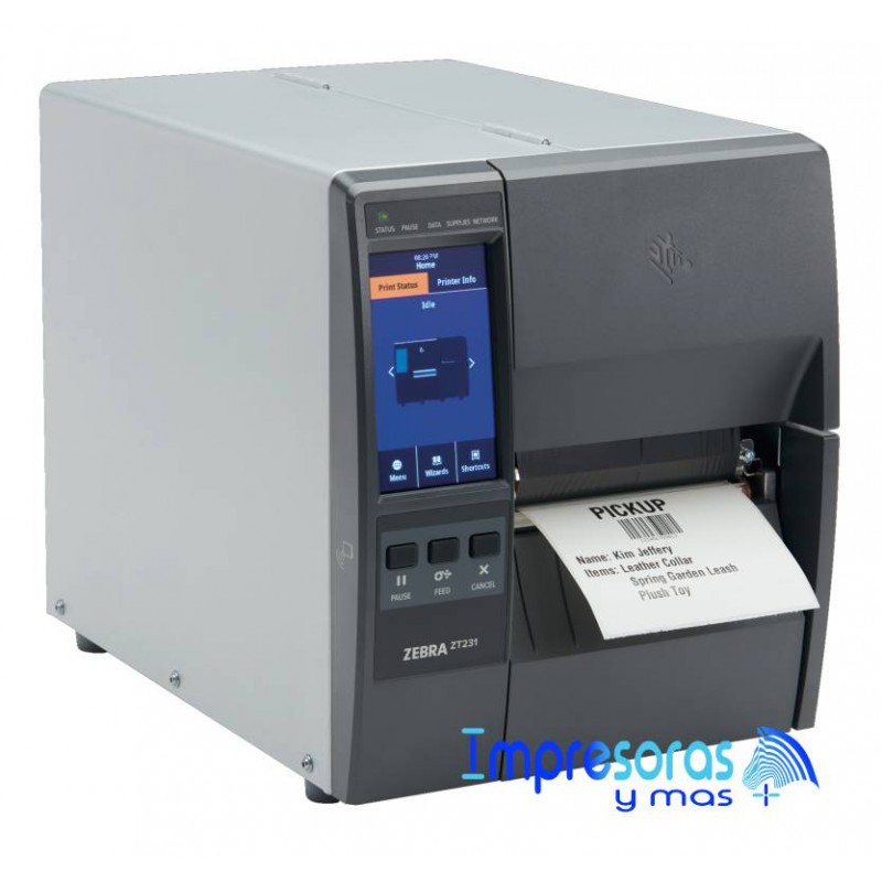 IMPRESORA DE ETIQUETAS ZEBRA ZT231 4PGD 300DPIS TODOZEBRA