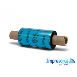 CINTA RIBBON ZEBRA CERA 05319GS06407 64MM X 74MTS