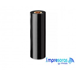 CINTA RIBBON ZEBRA CERA RESINA 110MM X 74MTS TODOZEBRA