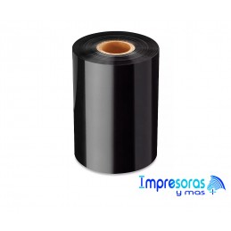 CINTA RIBBON ZEBRA CERA RESINA 131MM X 450MTS 03200BK13145 TODOZEBRA