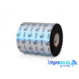 CINTA RIBBON ZEBRA CERA RESINA 80MM X 450MTS 03200BK08045 TODOZEBRA