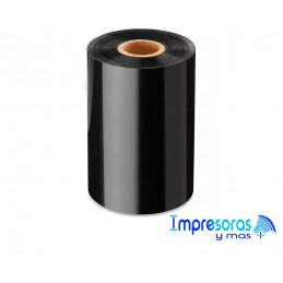 CINTA RIBBON ZEBRA CERA RESINA 110MM X 450MTS 06100BK11045 TODOZEBRA