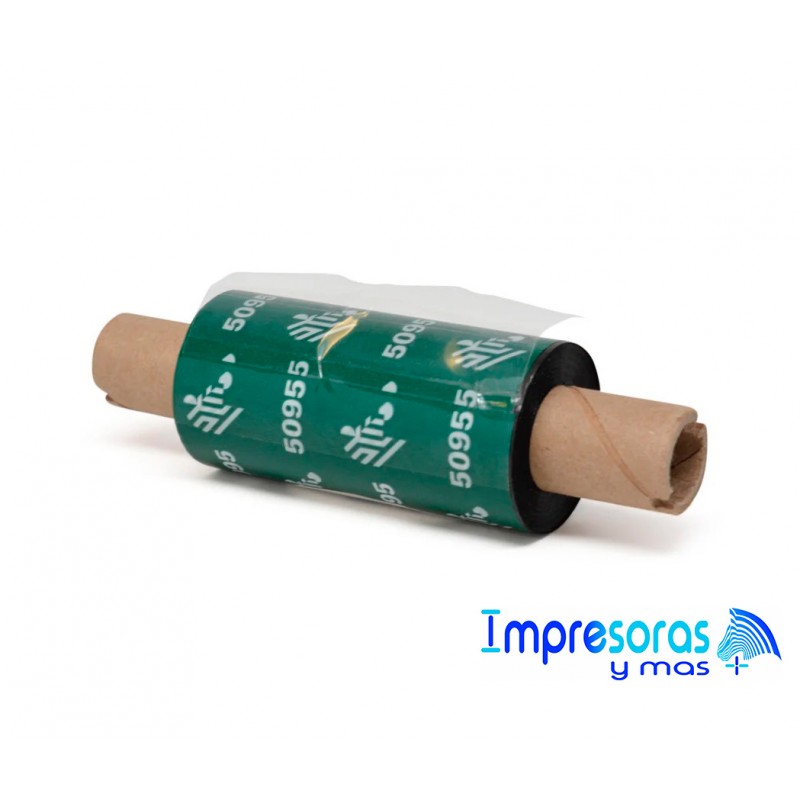 CINTA RIBBON ZEBRA RESINA 64MM X 74MTS 05095GS06407 TODOZEBRA