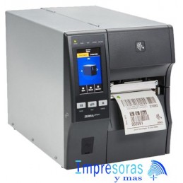 IMPRESORA DE ETIQUETAS ZEBRA ZT411 4PGD 203DPIS TD TT USB SERIE RED BT INDUSTRIAL ZT41142-T010000Z