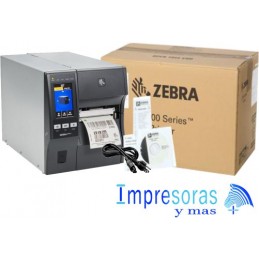 IMPRESORA DE ETIQUETAS ZEBRA ZT411 4PGD 203DPIS TD TT USB SERIE RED BT INDUSTRIAL ZT41142-T010000Z