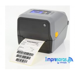 IMPRESORA DE ETIQUETAS ZEBRA ZD621 TD 4PGD 203DPIS USB SERIAL ETHERNET ESCRITORIO ZD6A042-301F00EZ