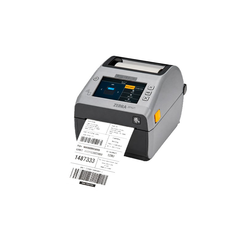 IMPRESORA DE ETIQUETAS ZEBRA ZD621T 4PGD 203DPI TT/TD USB SERIAL ETHERNET WIFI BLUETOOTH ESCRITORIO ZD6A042-301L02EZ