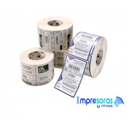 1 Rollo de Etiquetas ZEBRA ZIPZED10045177-R TD Z-ESSENTIALS 400D