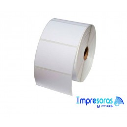 ✅ 1 Rollo de Etiquetas ZEBRA 10010029-R TD Z-SELECT 2000D