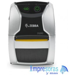 IMPRESORA PORTATIL ZEBRA ZQ310 2 PGDS 203 DPIS BT WIFI ZQ31-A0W01RL-00