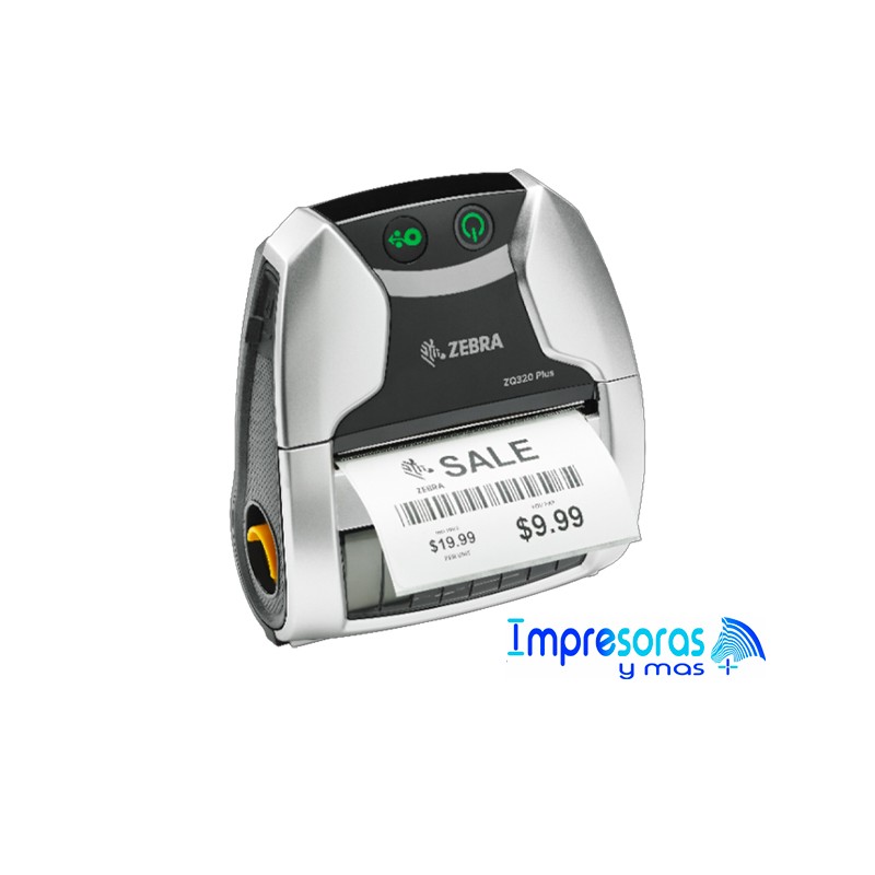 ✅ IMPRESORA PORTATIL ZEBRA ZQ320 3 PGDS WIFI BT TODOZEBRA