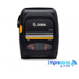 IMPRESORA PORTATIL ZEBRA ZQ510 3 PGDS BT TODOZEBRA