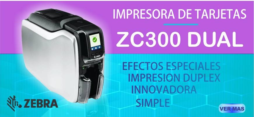 Impresora de tarjetas Zebra ZC100